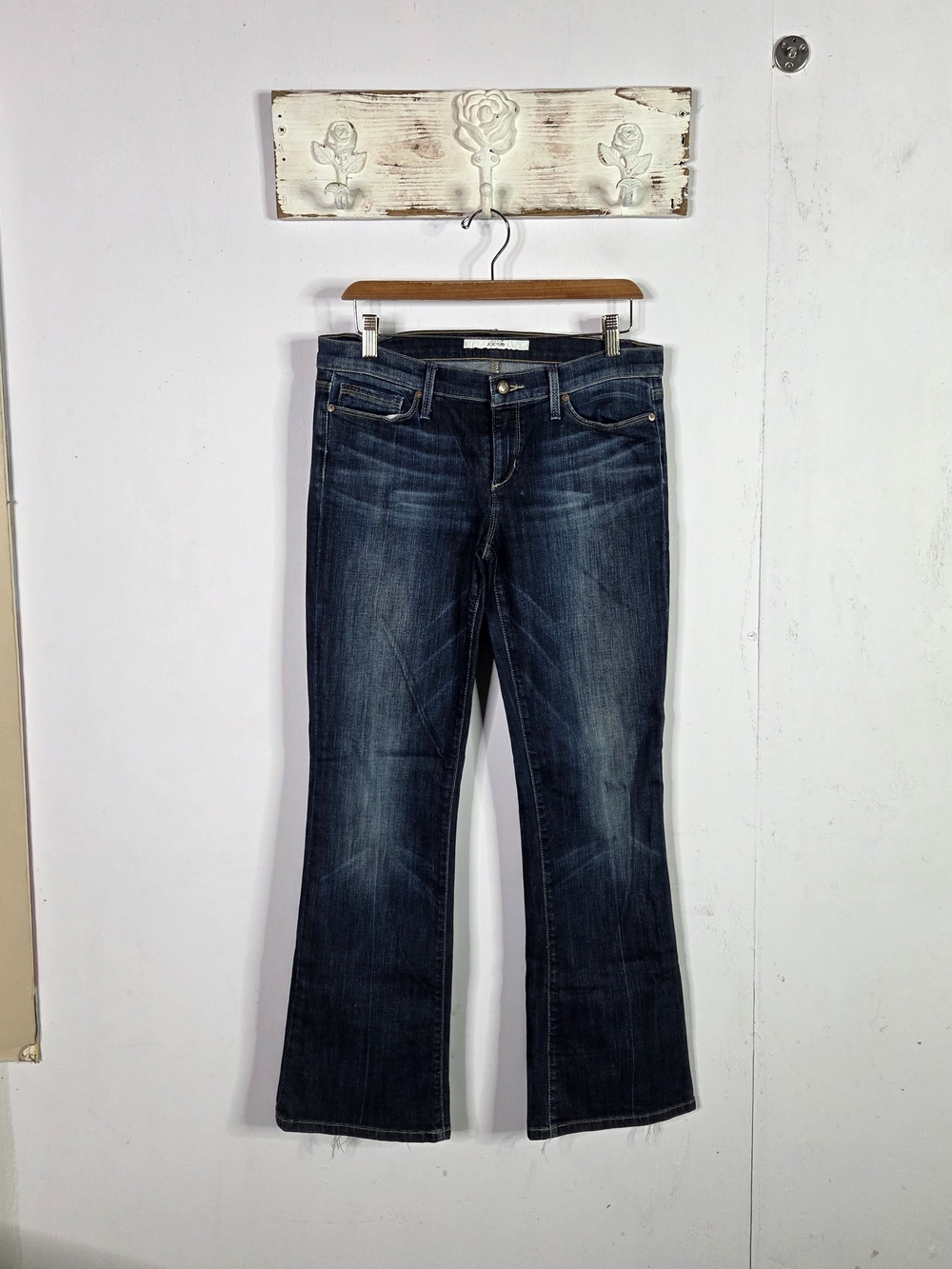 JOE'S Size 28 Womens Provocateur Dark Blue Bootcut Jeans 2001 Y2K